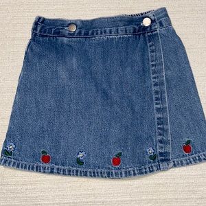 ♥️Blue Denim Skort Size 4